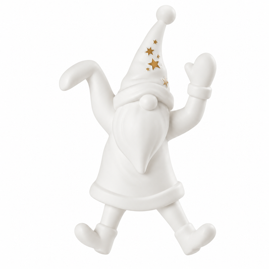 Kletter Santa - Goldene Sterne