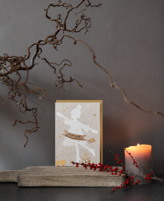 Winterfeenkarte - Zauberhafte Weihnachtstage