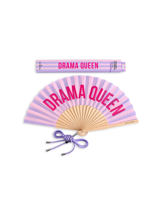 Be Famous Handfächer inclusive Handykette DRAMA QUEEN
